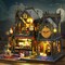 Miniature Wizardi Roombox Kit - Holo Magic City Dollhouse Kit